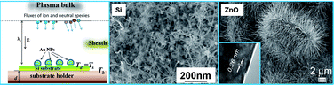 Graphical abstract: Plasma effects in semiconducting nanowire growth