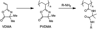 Graphical abstract: Azlactone-functionalized polymers as reactive platforms for the design of advanced materials: Progress in the last ten years