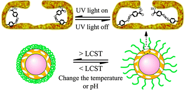 Graphical abstract: Efficient synthesis of narrowly dispersed molecularly imprinted polymer microspheres with multiple stimuli-responsive template binding properties in aqueous media