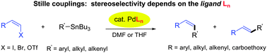 Graphical abstract: Ligand effects on the stereochemistry of Stille couplings, as manifested in reactions of Z-alkenyl halides