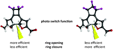 Graphical abstract: Pronounced effects on switching efficiency of diarylcycloalkenes upon cycloalkene ring contraction