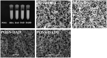 Graphical abstract: Ring-opening polymerization reaction of polyhedral oligomeric silsesquioxanes (POSSs) for preparation of well-controlled 3D skeletal hybrid monoliths