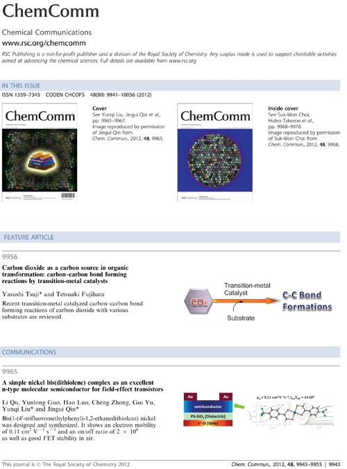 Contents list