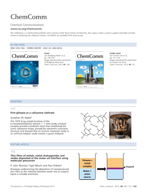 Contents list
