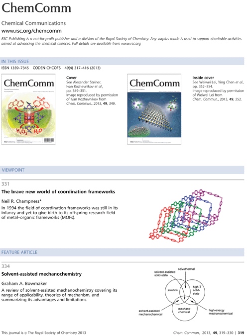 Contents list