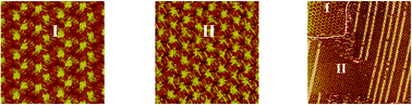 Graphical abstract: Temperature-controlled self-assembling structure with selective guest-recognition at the liquid–solid interface