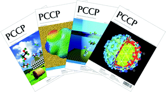 Graphical abstract: PCCP—A Society journal serving the whole community