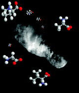 Graphical abstract: Prebiotic chemistry in icy grain mantles in space. An experimental and observational approach
