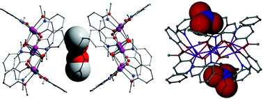 Graphical abstract: Investigating the solid state hosting abilities of homo- and hetero-valent [Co7] metallocalix[6]arenes