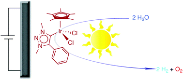 Graphical abstract: Photolytic water oxidation catalyzed by a molecular carbene iridium complex