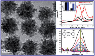 Graphical abstract: One-step and rapid synthesis of “clean” and monodisperse dendritic Pt nanoparticles and their high performance toward methanol oxidation and p-nitrophenol reduction