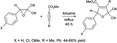 Graphical abstract: Experimental and theoretical study of the [3 + 2] cycloaddition of carbonyl ylides with alkynes