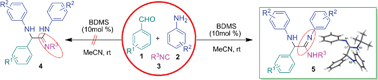 Graphical abstract: Formation of unexpected α-amino amidine through three-component ‘UGI condensation reaction’