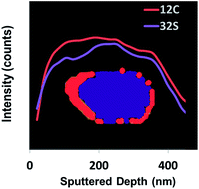 Graphical abstract: Spatially resolved chemical imaging of individual atmospheric particles using nanoscale imaging mass spectrometry: insight into particle origin and chemistry