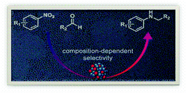 Graphical abstract: A PdAg bimetallic nanocatalyst for selective reductive amination of nitroarenes