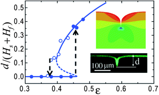 Graphical abstract: Controlled formation and disappearance of creases