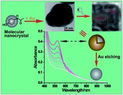 Graphical abstract: Nanocrystalline p-hydroxyacetanilide (paracetamol) and gold core–shell structure as a model drug deliverable organic–inorganic hybrid nanostructure