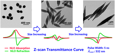 Graphical abstract: Controlling the growth of porphyrin based nanostructures for tuning third-order NLO properties