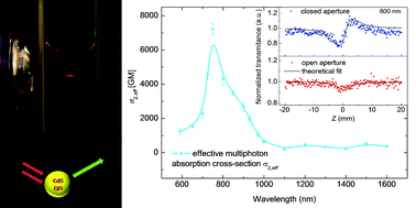 Graphical abstract: Wavelength dependence of nonlinear optical properties of colloidal CdS quantum dots