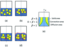 Graphical abstract: Convecting particle diffusion in a binary particle system under vertical vibration