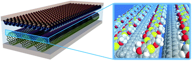Graphical abstract: Oriented PEDOT:PSS on aligned carbon nanotubes for efficient dye-sensitized solar cells