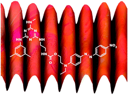 Graphical abstract: Disperse and disordered: a mexylaminotriazine-substituted azobenzene derivative with superior glass and surface relief grating formation