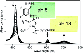 Graphical abstract: High pH sensing with water-soluble porpholactone derivatives and their incorporation into a Nafion® optode membrane