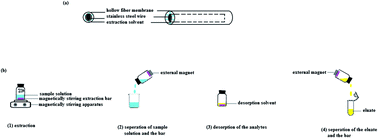 Graphical abstract: Determination of sex hormones in cosmetic products by magnetically stirring extraction bar liquid–liquid microextraction coupled with high performance liquid chromatography