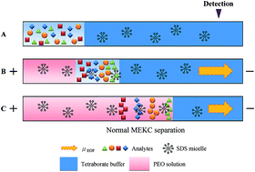 Graphical abstract: Simultaneous determination of whitening agents and parabens in cosmetic products by capillary electrophoresis with on-line sweeping enhancement