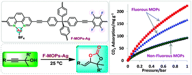 Graphical abstract: Fluorinated microporous organic polymers: design and applications in CO2 adsorption and conversion