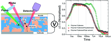 Graphical abstract: Interface limited charge extraction and recombination in organic photovoltaics