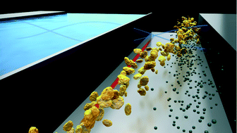 Graphical abstract: Spatial tuning of acoustofluidic pressure nodes by altering net sonic velocity enables high-throughput, efficient cell sorting