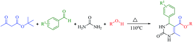 Graphical abstract: Greener and expeditious one-pot synthesis of dihydropyrimidinone derivatives using non-commercial β-ketoesters via the Biginelli reaction