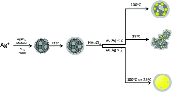 Graphical abstract: Synthesis and catalytic activity of pluronic stabilized silver–gold bimetallic nanoparticles