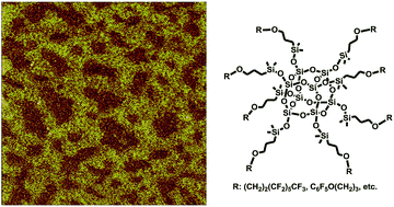 Graphical abstract: Fluorinated polyhedral oligomeric silsesquioxanes