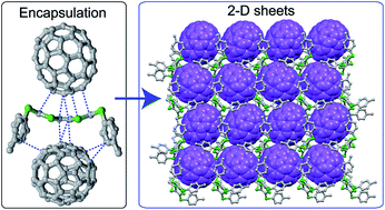 Graphical abstract: Inclusion complexes of fullerenes with flexible tetrathiafulvalene derivatives bearing four aryls through sulfur bridges