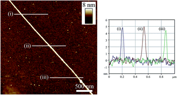 Graphical abstract: Solution-based DNA-templating of sub-10 nm conductive copper nanowires