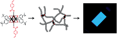 Graphical abstract: Polymerisable octahedral rhenium cluster complexes as precursors for photo/electroluminescent polymers