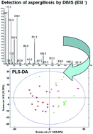 Graphical abstract: Rapid detection of aspergillosis in immunocompromised patients using DIMS and chemometric analysis