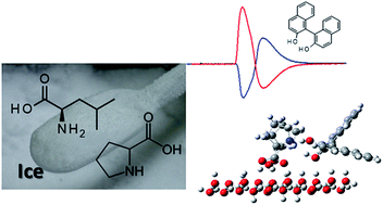 Graphical abstract: Chiral resolution with frozen aqueous amino acids