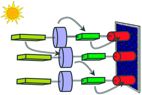 Graphical abstract: Artificial light-harvesting arrays for solar energy conversion