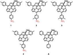 Graphical abstract: Intramolecular electron transfer reactions in meso-(4-nitrophenyl)-substituted subporphyrins