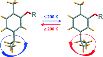 Graphical abstract: Partial rotation of the isopropyl group in the solid state: single-crystal-to-single-crystal phase transformation in a carvacrol derivative