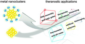 Graphical abstract: Metal nanoclusters: novel probes for diagnostic and therapeutic applications