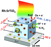 Graphical abstract: Photochemical charge transfer observed in nanoscale hydrogen evolving photocatalysts using surface photovoltage spectroscopy