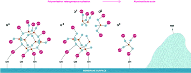 Graphical abstract: Silica scale formation and effect of sodium and aluminium ions -29Si NMR study