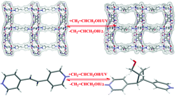 Graphical abstract: Removal and safe reuse of highly toxic allyl alcohol using a highly selective photo-sensitive metal–organic framework