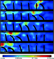 Graphical abstract: Pneumatically-actuated artificial cilia array for biomimetic fluid propulsion