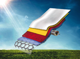 Graphical abstract: Solution processed reduced graphene oxide electrodes for organic photovoltaics