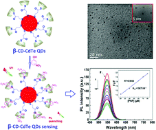 Graphical abstract: Cyclodextrin capped CdTe quantum dots as versatile fluorescence sensors for nitrophenol isomers